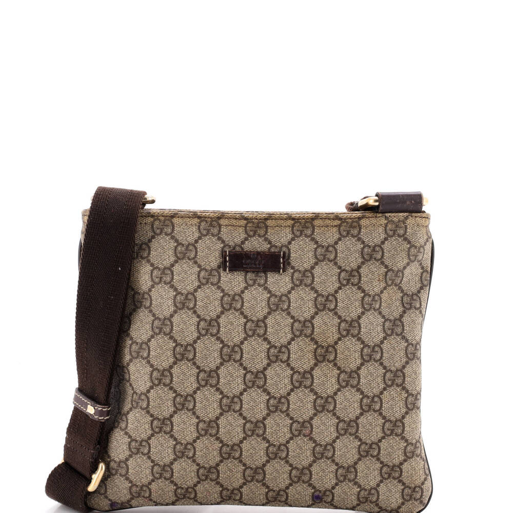 Gucci Small Zip Top Messenger Bag